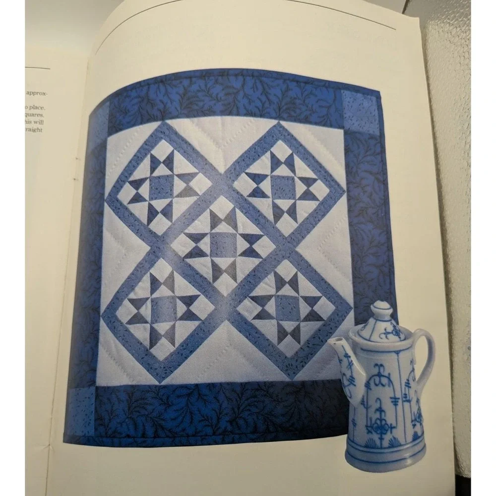 Little By Little Quilts In Miniature Mary Hickey 1988 Vintage Quilting Book DIY